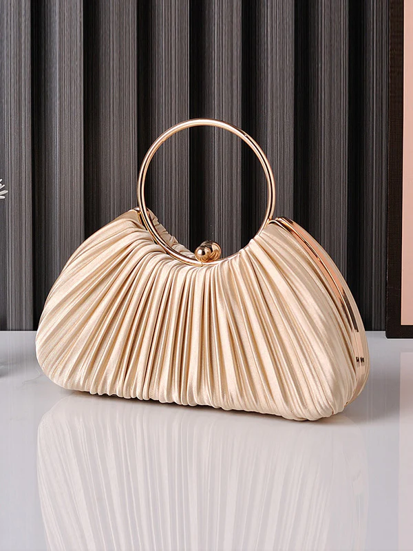 Pleated Split-Joint Bags Handbags - Image 6