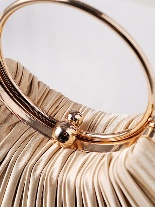 Pleated Split-Joint Bags Handbags - Image 8