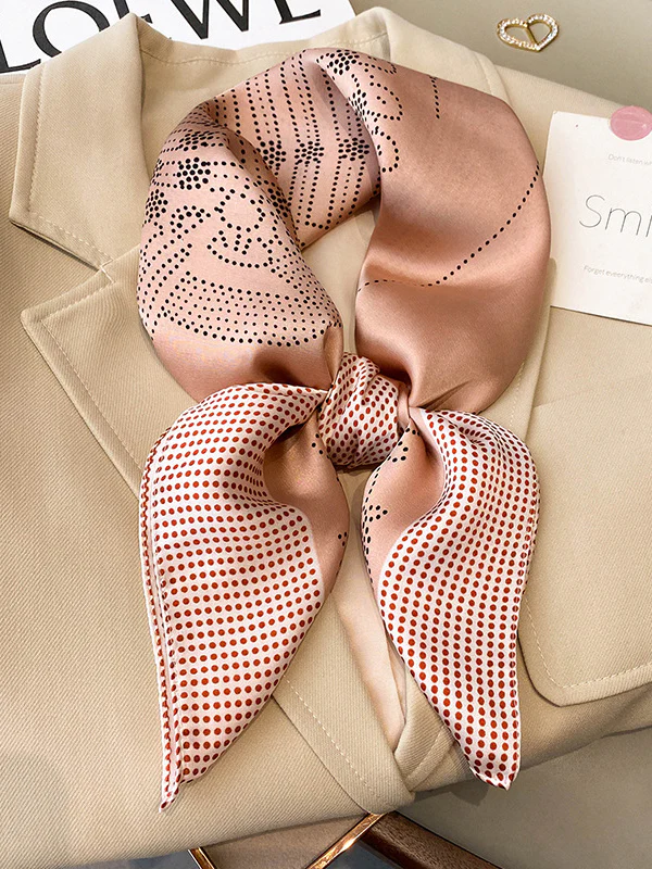 Polka-Dot Leisure Fashion Scarf - Image 3