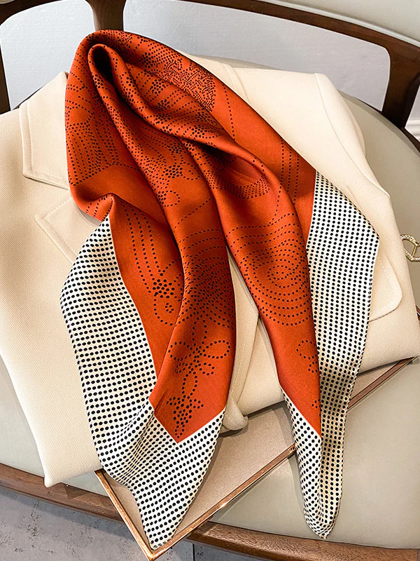 Polka-Dot Leisure Fashion Scarf - Image 4