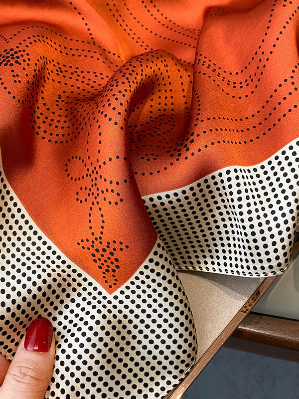 Polka-Dot Leisure Fashion Scarf - Image 6