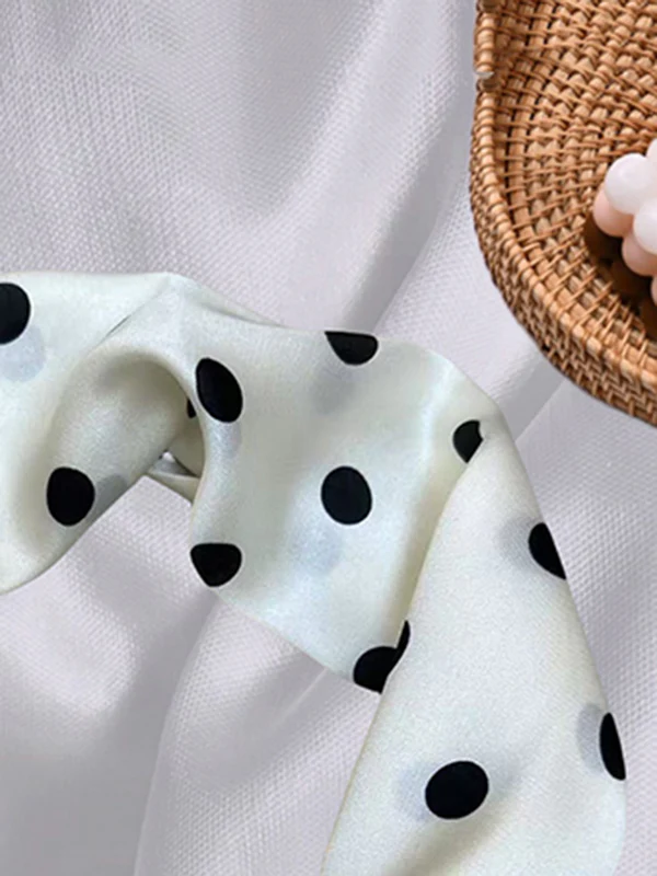 Polka-Dot Split-Joint Scarf - Image 4