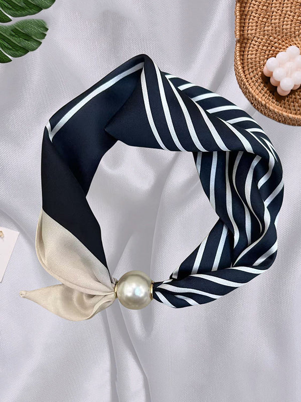 Printed Split-Joint Striped Shawl&Scarf - Image 2