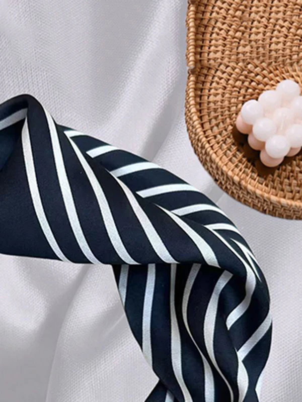 Printed Split-Joint Striped Shawl&Scarf - Image 3