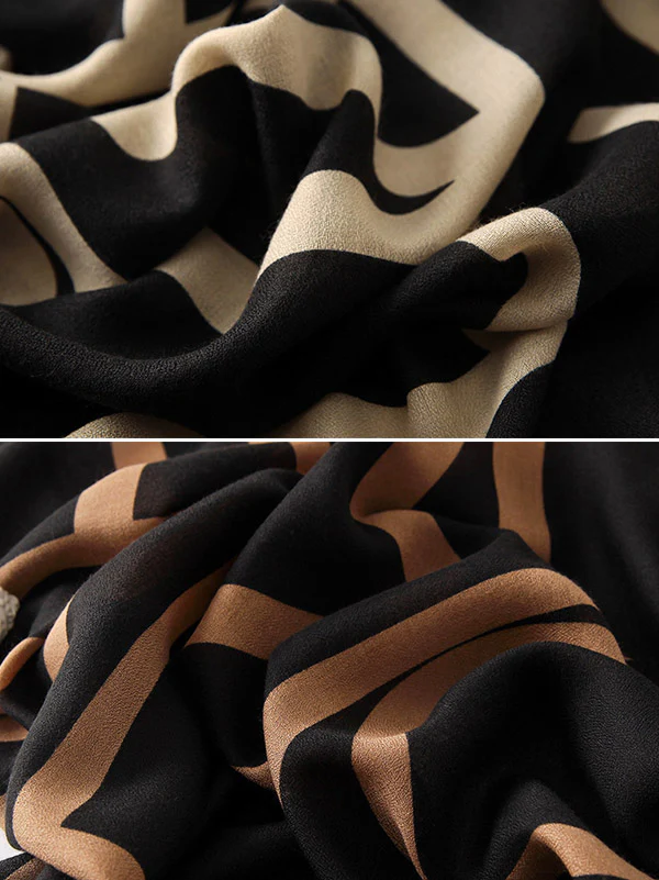 Printed Stylish Sun-Proof Silk Scarf - Image 5