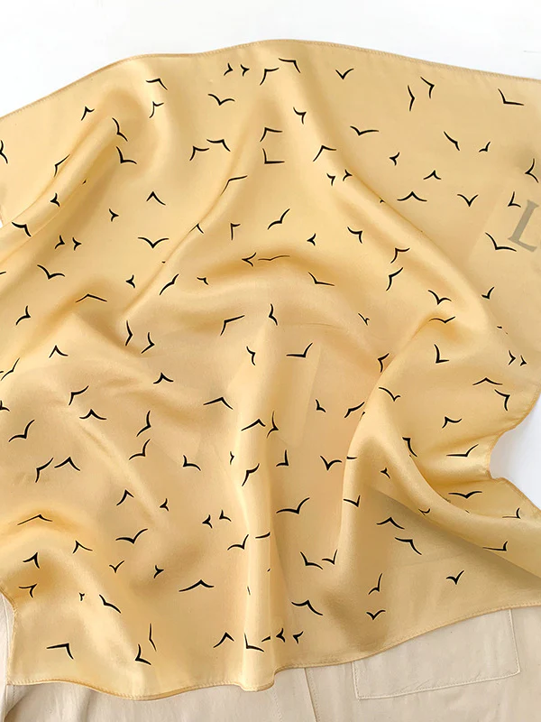 Printed Sun Protection Scarf - Image 10