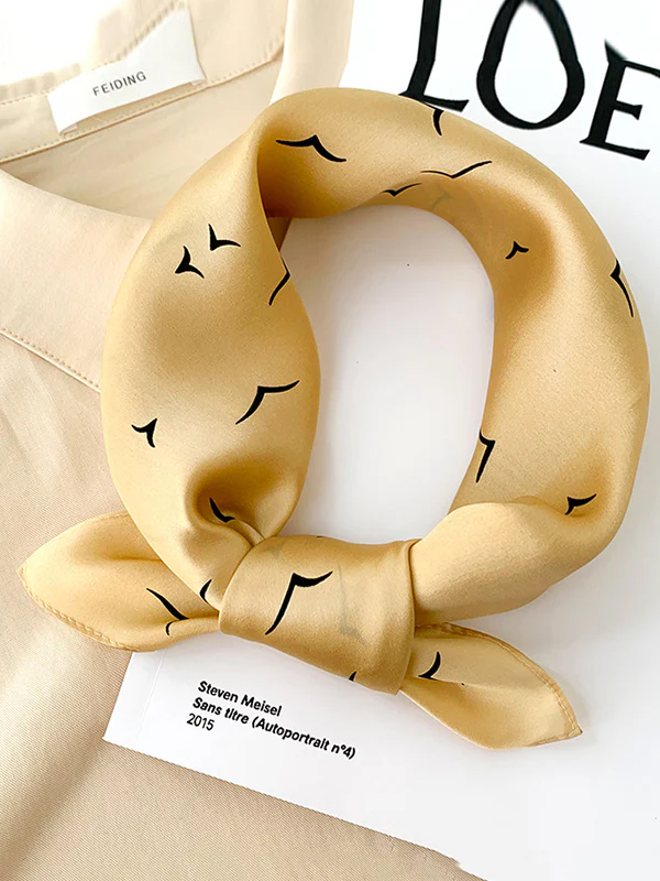 Printed Sun Protection Scarf - Image 2