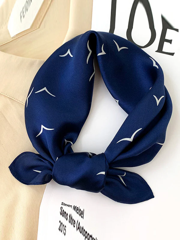 Printed Sun Protection Scarf - Image 3