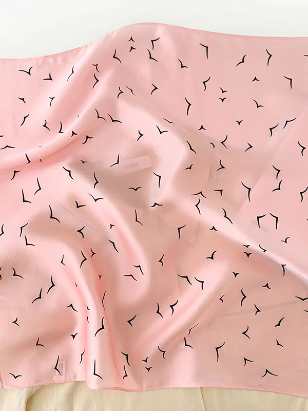 Printed Sun Protection Scarf - Image 6