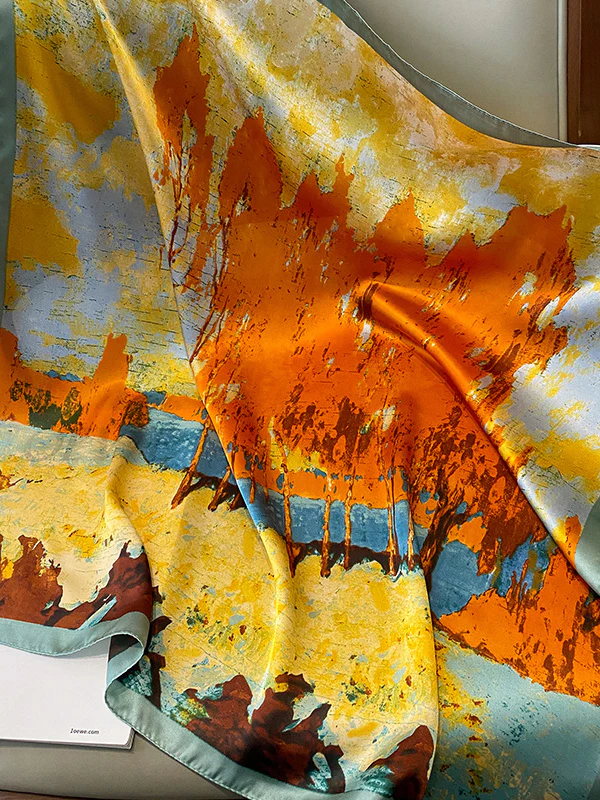 Printed Sun Protection Shawl&Scarf - Image 2