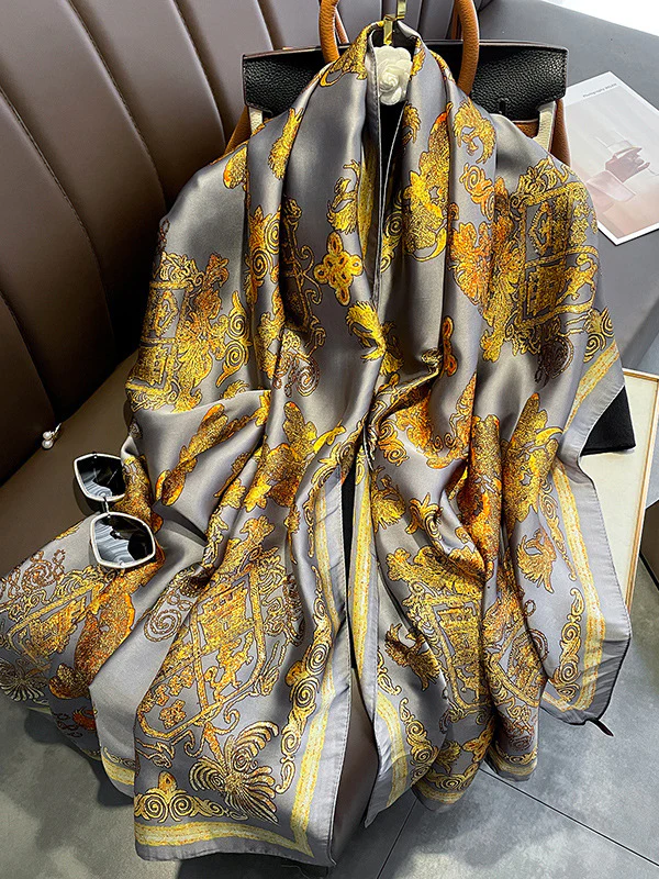 Printed Sun Protection Shawl&Scarf