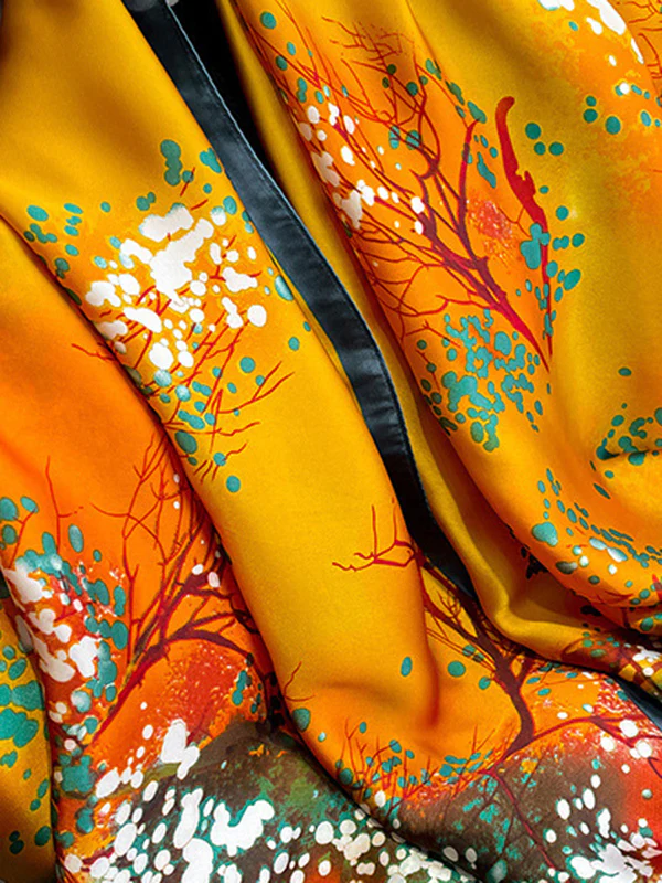 Printed Sun Protection Wash Painting Shawl&Scarf - Image 2