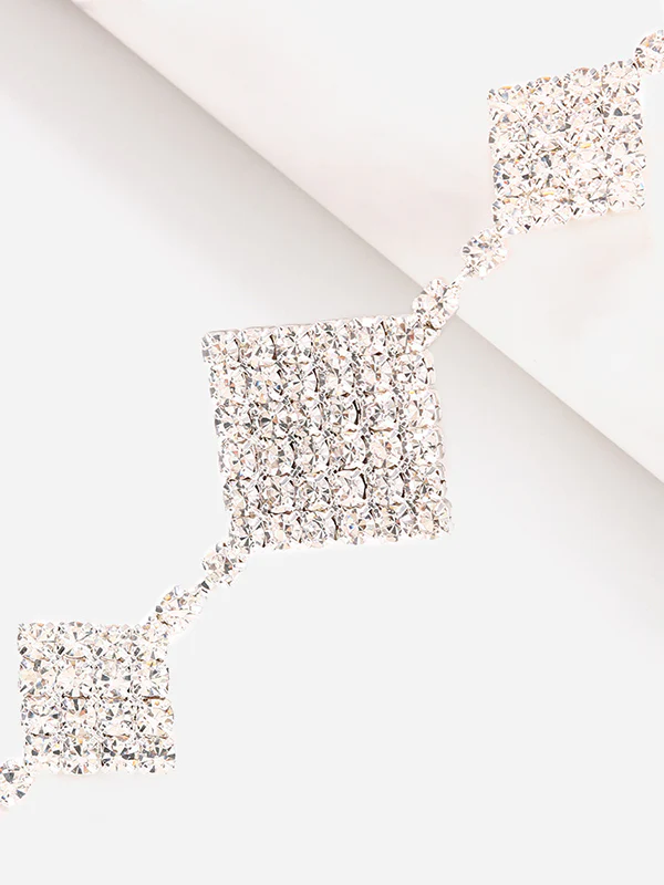Rhinestone Rhombus Body Chain Accessories - Image 6