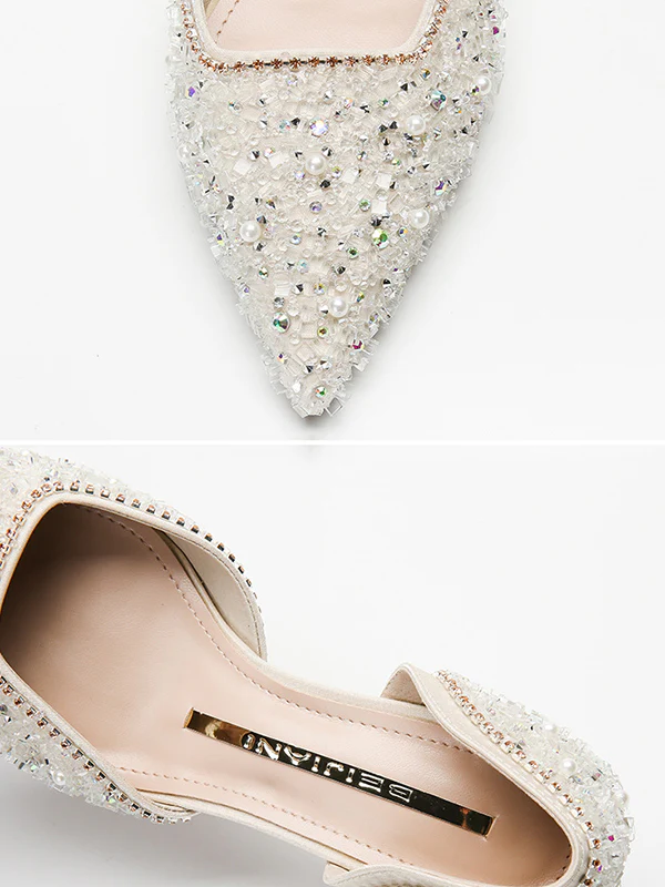 Rhinestone Shiny Pumps - Image 10
