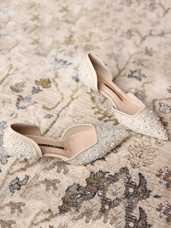 Rhinestone Shiny Pumps - Image 12