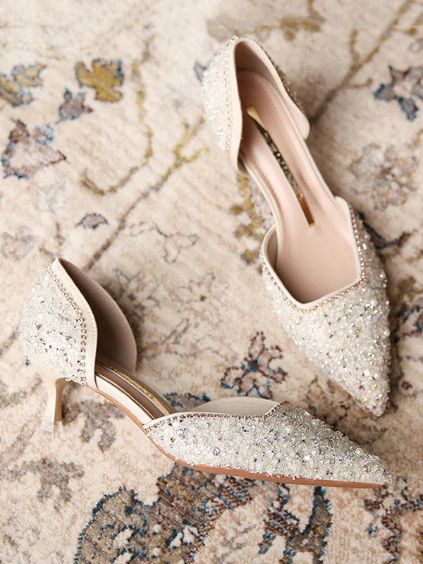 Rhinestone Shiny Pumps - Image 13