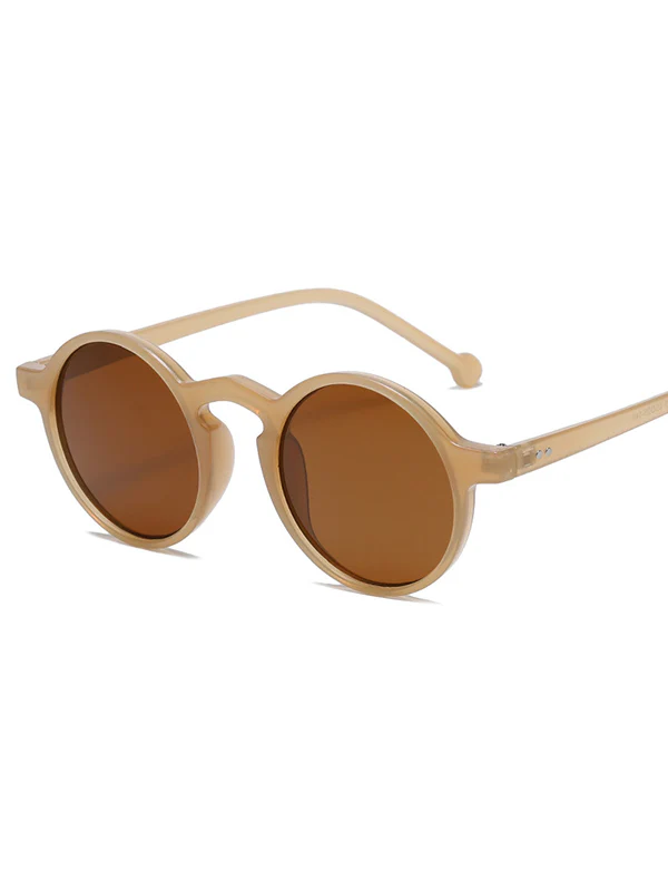Round Cut Sun Protection Sunglasses Accessories - Image 3
