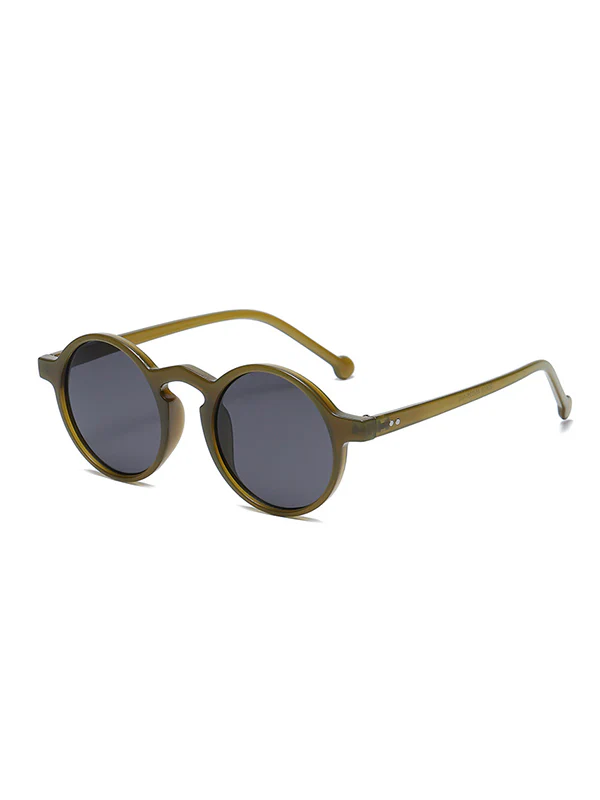 Round Cut Sun Protection Sunglasses Accessories - Image 5