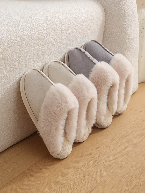 Round-Toe Split-Joint Slippers - Image 10
