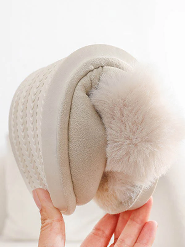 Round-Toe Split-Joint Slippers - Image 12