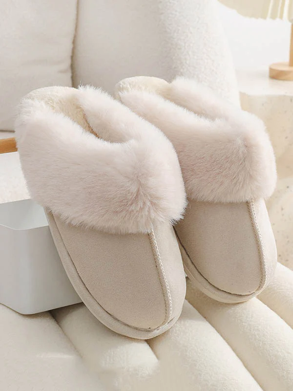 Round-Toe Split-Joint Slippers - Image 6