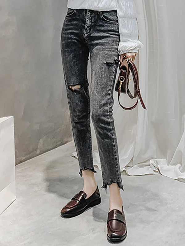 Shallow Cut Square-Toe Loafers - Image 7