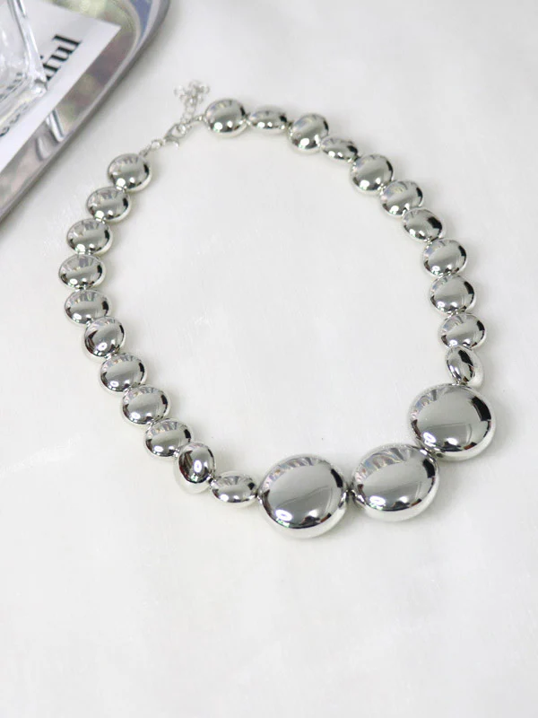 Shiny Solid Color Necklaces Accessories - Image 4