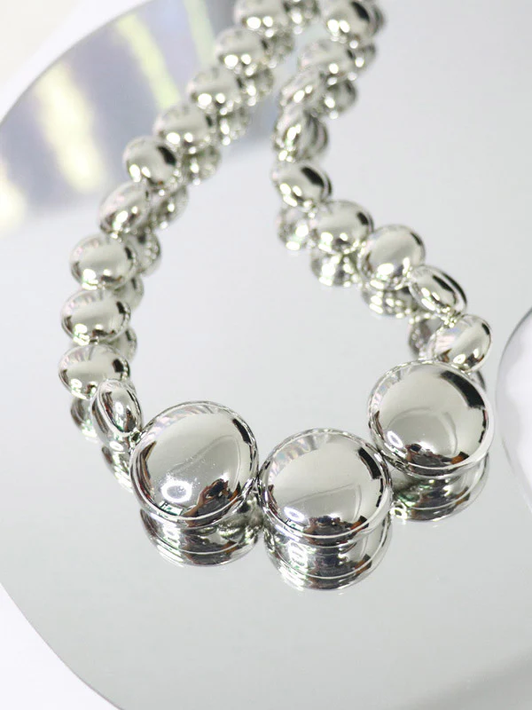Shiny Solid Color Necklaces Accessories - Image 7