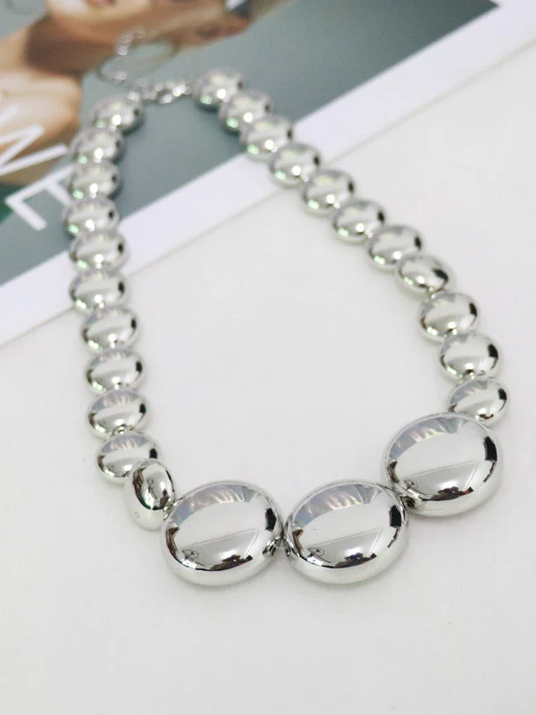Shiny Solid Color Necklaces Accessories - Image 8