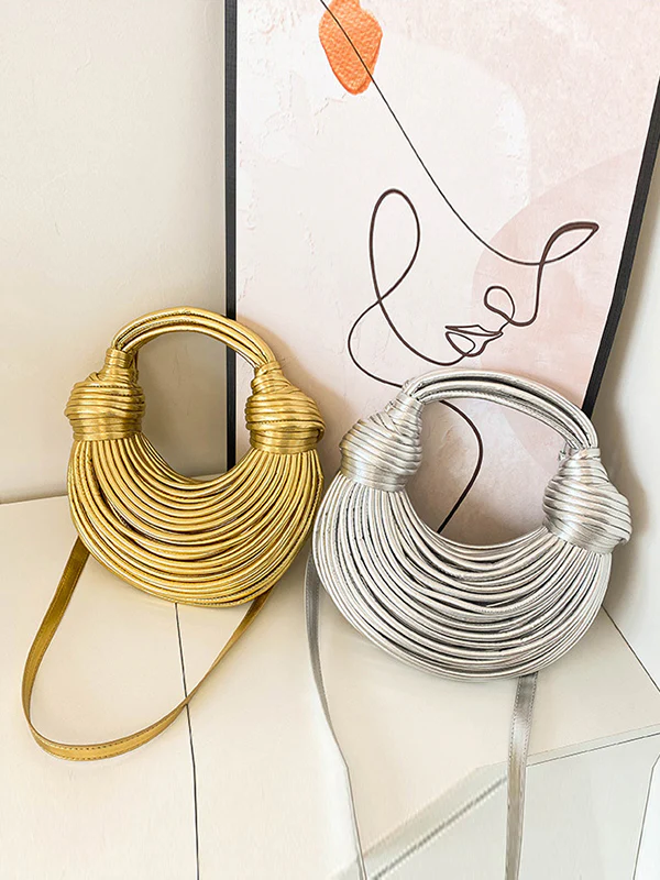 Shiny Solid Color Split-Joint Bags Bags Accessories Crossbody Bags - Image 15