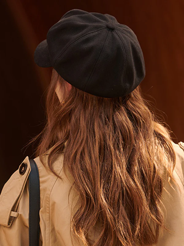 Simple 4 Colors Beret Hat - Image 5