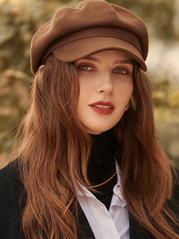 Simple 4 Colors Beret Hat - Image 6