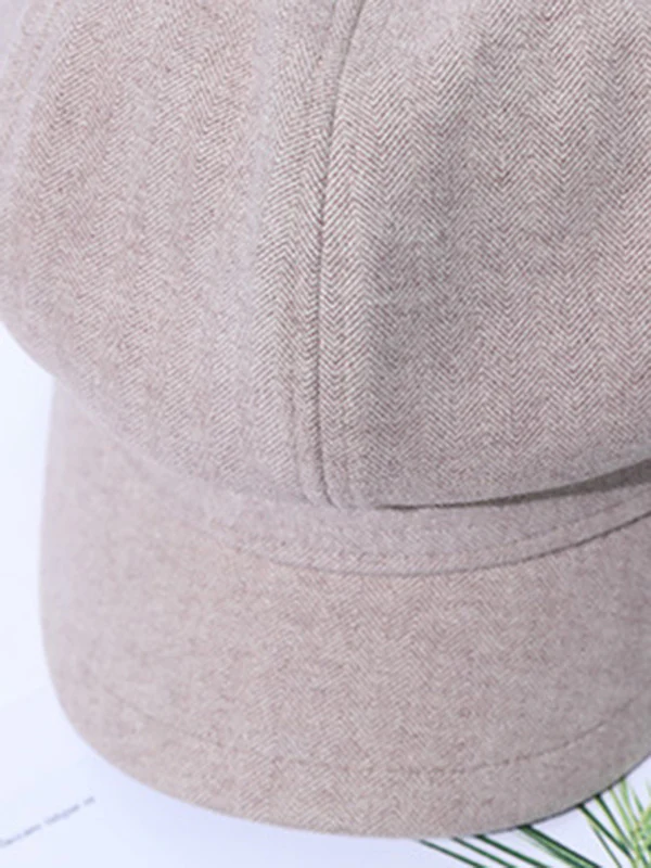 Simple 4 Colors Beret Hat - Image 9