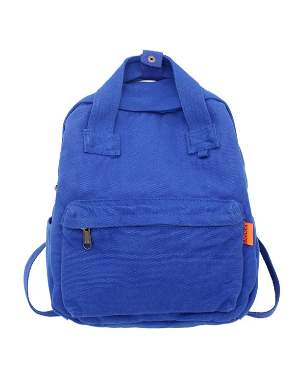 Simple Casual 5 Colors Canvas Backpack - Image 17