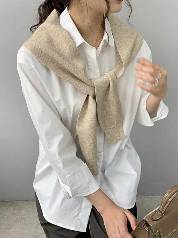 Simple Casual 5 Colors Shawl&Scarf - Image 2