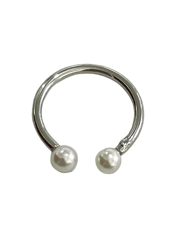 Simple Casual Chic Normcore Beads Ring - Image 6