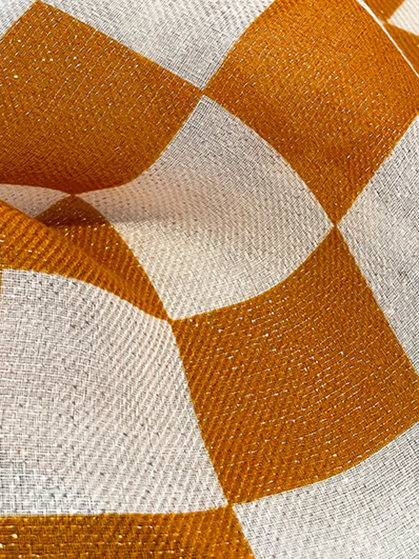 Simple Fashion Contrast Color Plaid Printed Scarf - Image 10