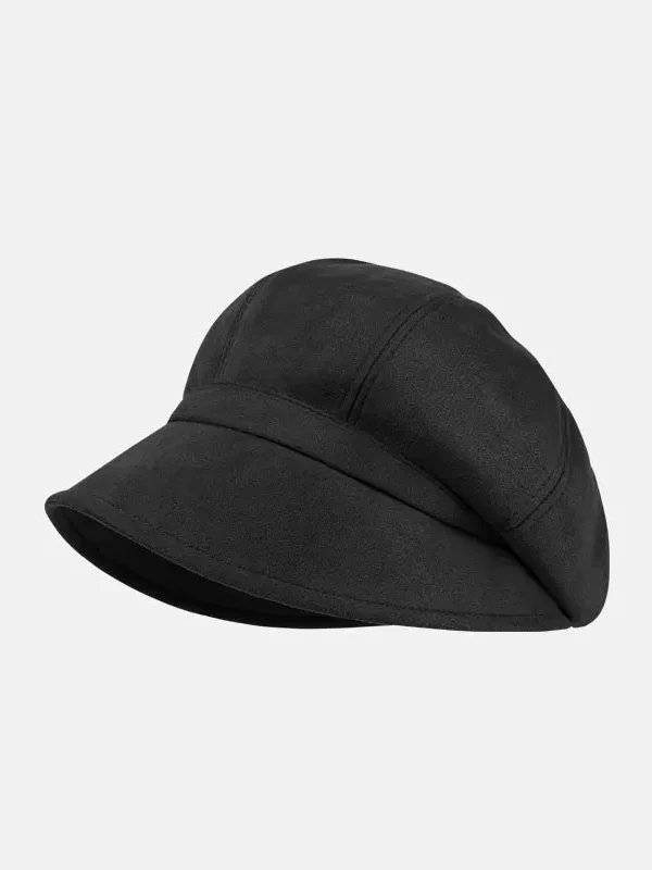 Simple Keep Warm Solid Color Fisherman Hat - Image 5
