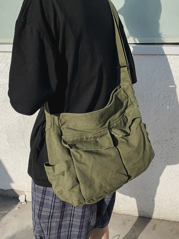 Simple Solid Color Bags Accessories - Image 2