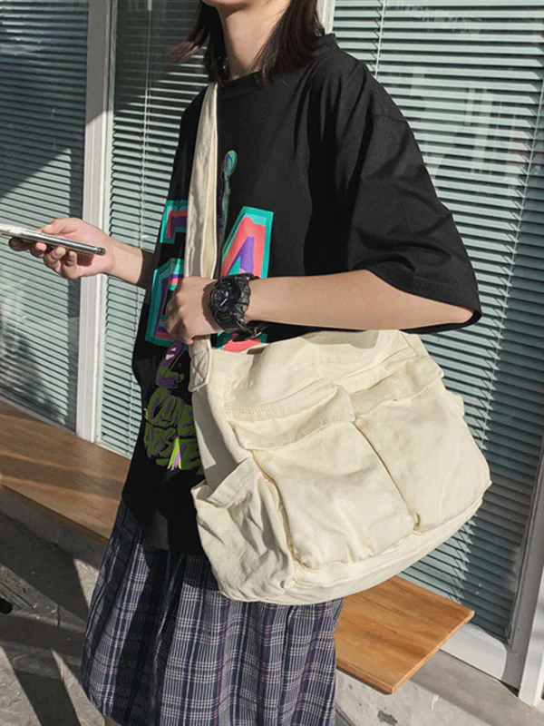 Simple Solid Color Bags Accessories - Image 3