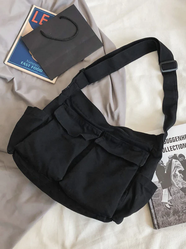 Simple Solid Color Bags Accessories - Image 7