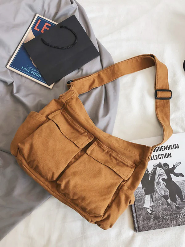 Simple Solid Color Bags Accessories - Image 8