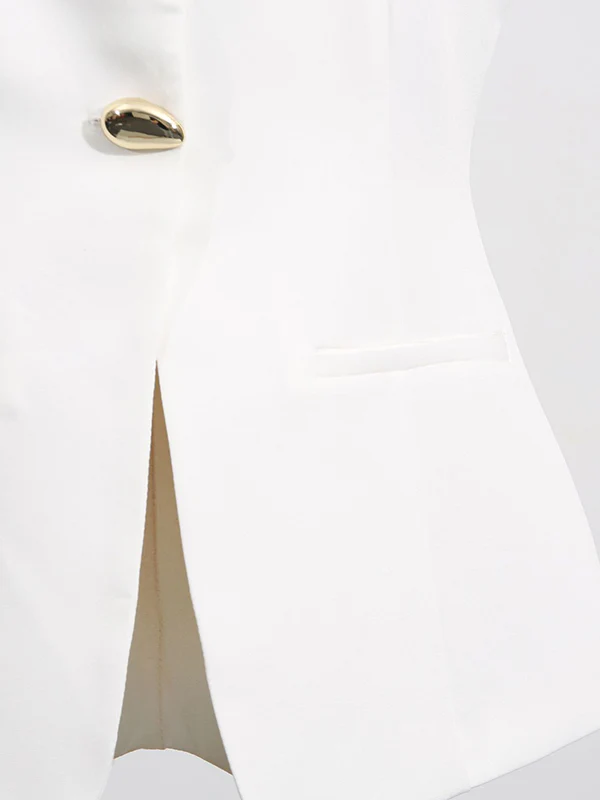 Sleeveless Buttoned Pockets Round-Neck Tank Top - Image 9