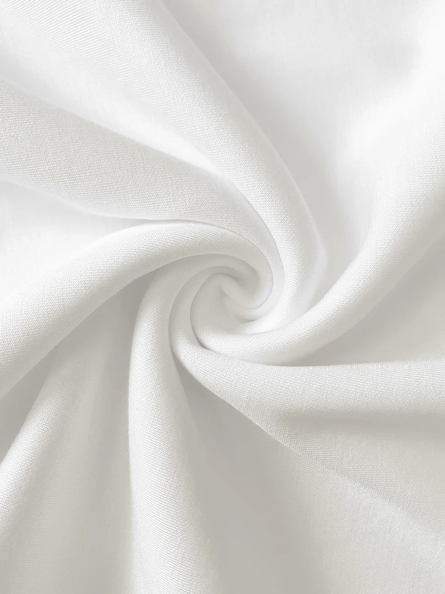 Sleeveless Gauze Pleated Solid Color Split-Joint Round-Neck Evening Dresses Maxi Dresses - Image 11