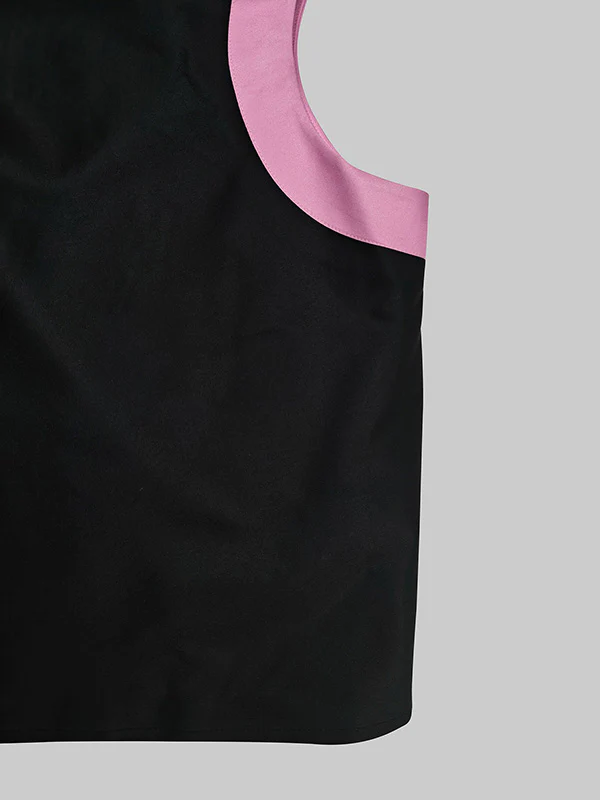 Sleeveless Hollow Pleated Split-Joint Round-neck Maxi Dresses - Image 9