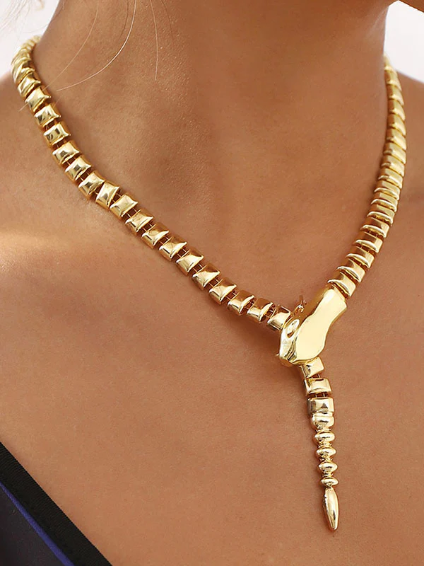 Snake Chain Necklaces Accessories - Image 2