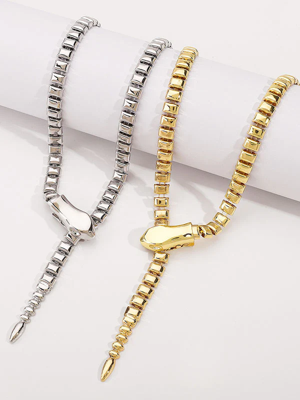 Snake Chain Necklaces Accessories - Image 4