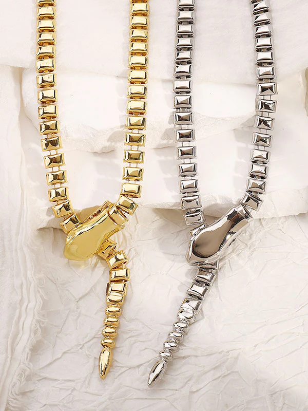 Snake Chain Necklaces Accessories - Image 5