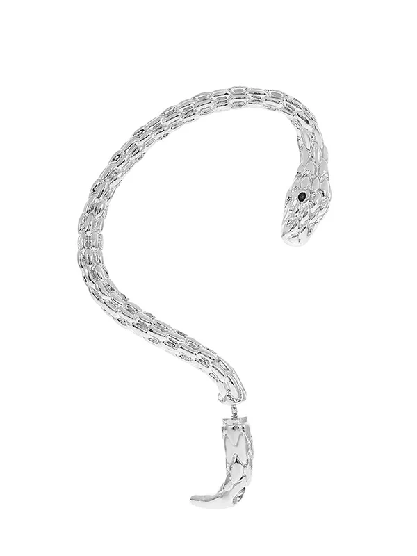 Snake Shape Earhook Earrings - Image 8