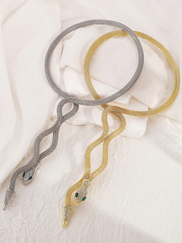 Snake Shape Necklaces Accessories - Image 4